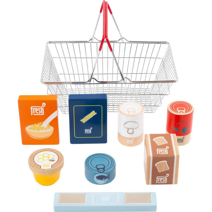 Small Foot Groceries Set in a Shopping Basket “Fresh"