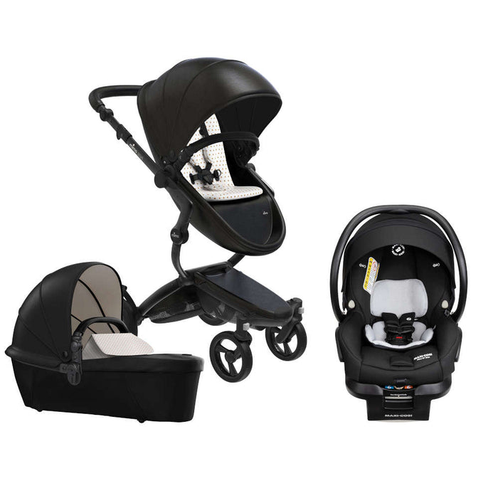 Mima Xari 4G Stroller + Maxi Cosi Mico XP Max Infant Car Seat Travel System