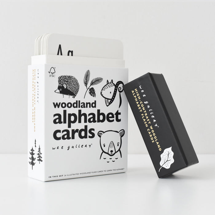 Wee Gallery Alphabet Cards | Woodland