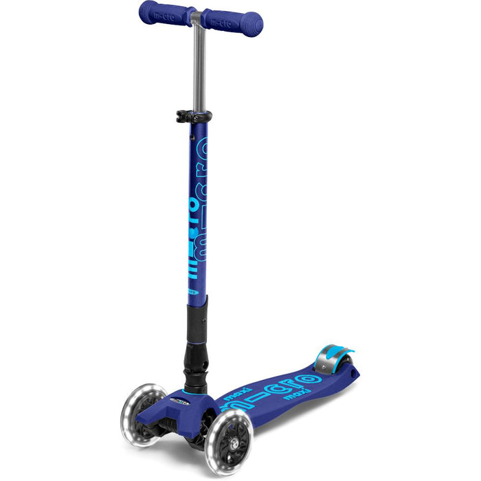 Micro Kickboard Maxi Deluxe Foldable LED Scooter