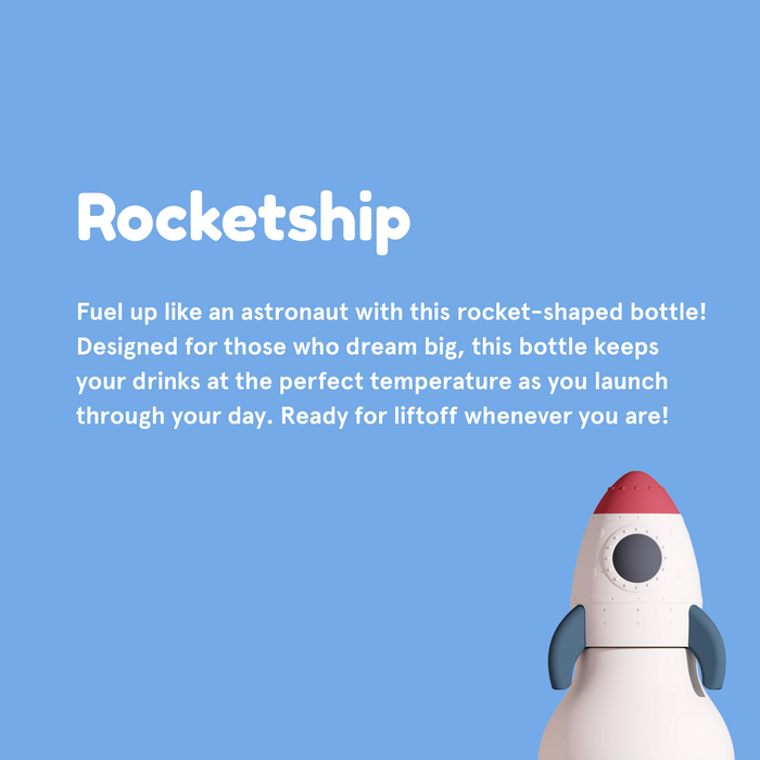 Bestie Rocketship Bottle