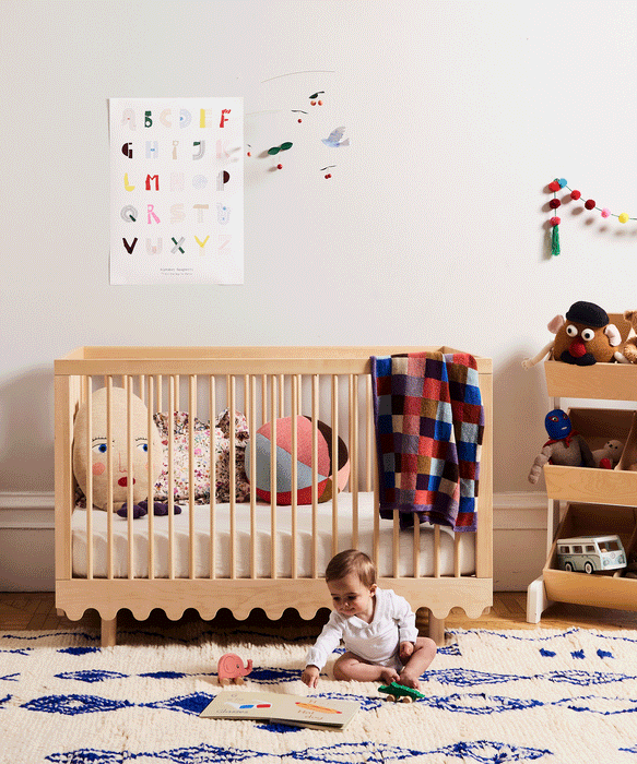 Oeuf Moss Crib