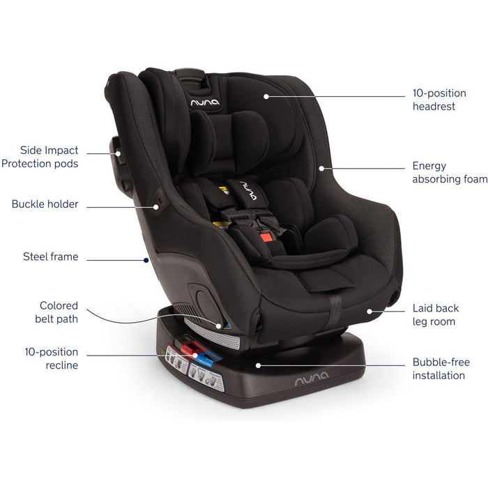 Best Nuna Rava Fire Retardant-Free Convertible Car Seat ($75