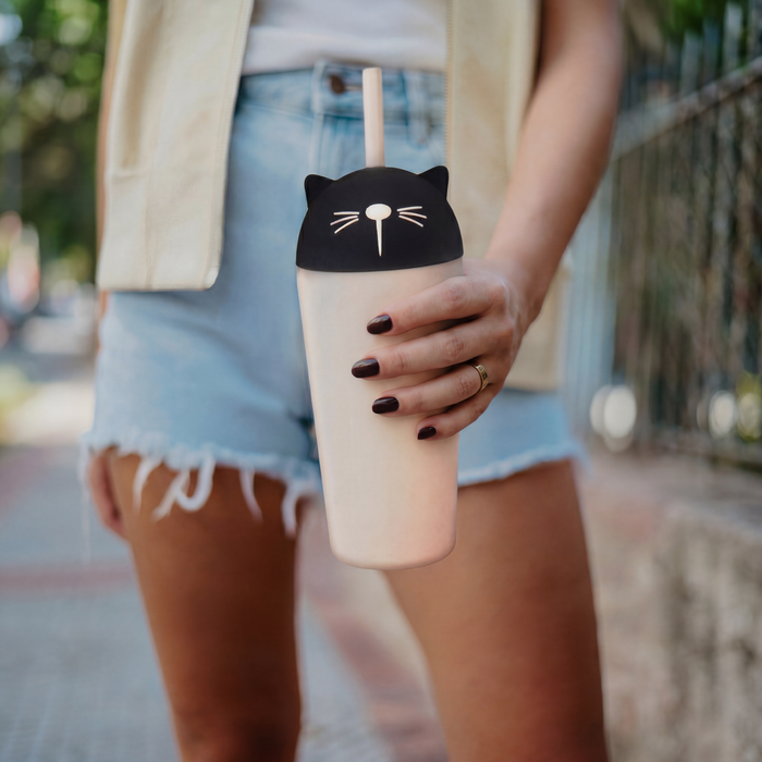 Bestie Cat Sippy Tumbler