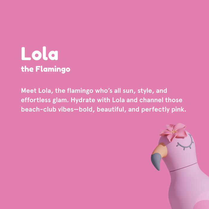 Bestie Flamingo Bottle