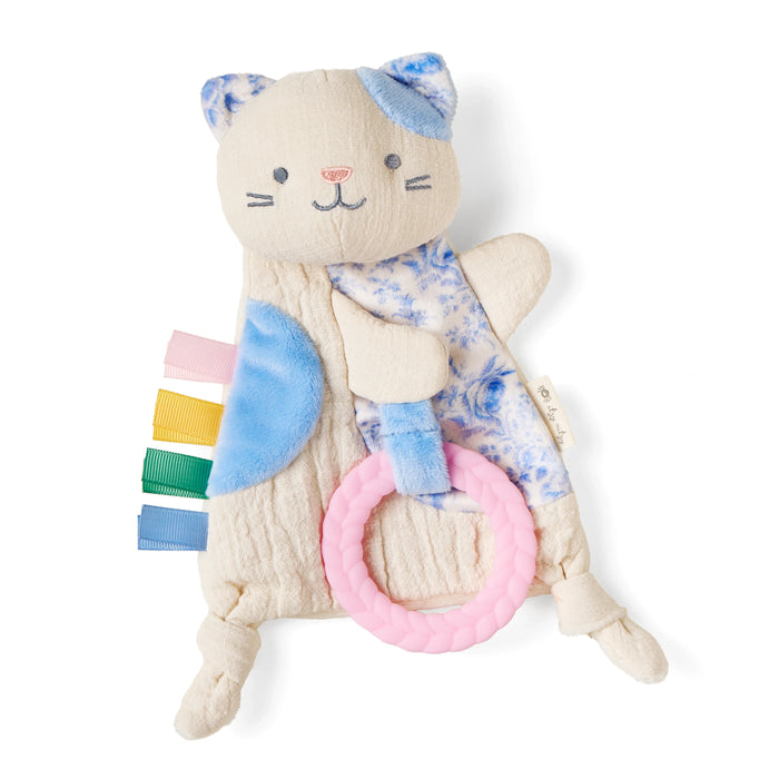 Itzy Ritzy Bitzy Crinkle Sensory Crinkle Toy with Teether | Kitty