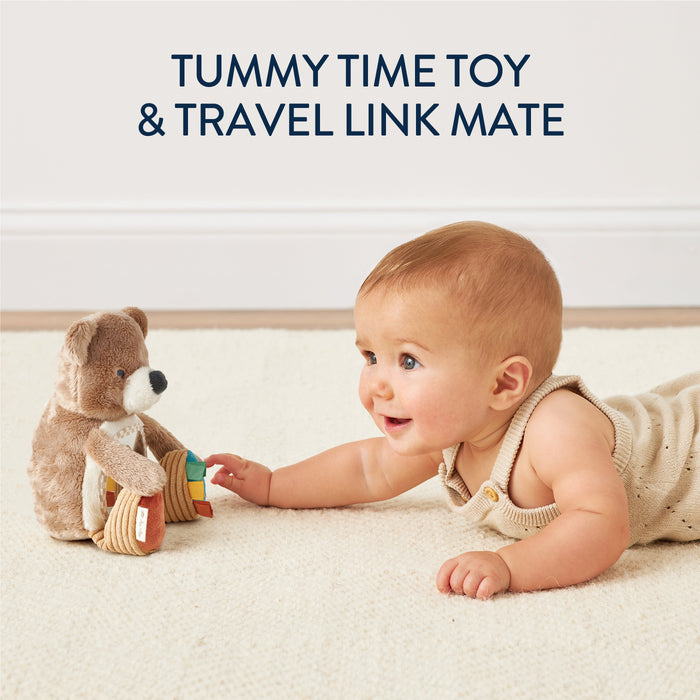 Itzy Ritzy Itzy Bitzy Mirror Sensory Tummy Time Mirror | Theo The Bear