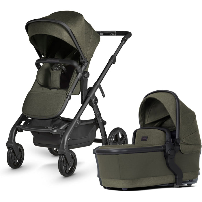 Silver Cross Wave Single-to-Double Stroller with Sustainable Fabrics (OPEN BOX)