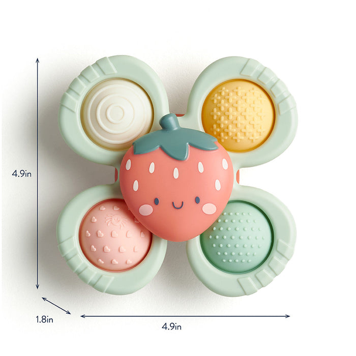 Itzy Ritzy Itzy Pop & Whirl Fidget Spinner Travel & Bath Toy