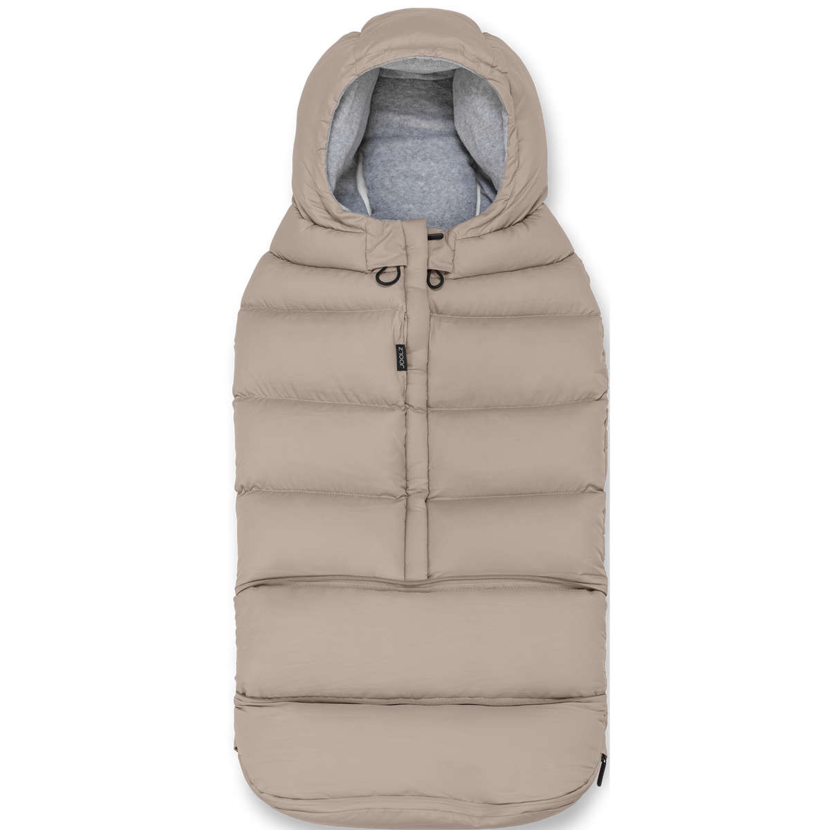 joolz taupe Joolz Puffer Footmuff — Lullaby Baby