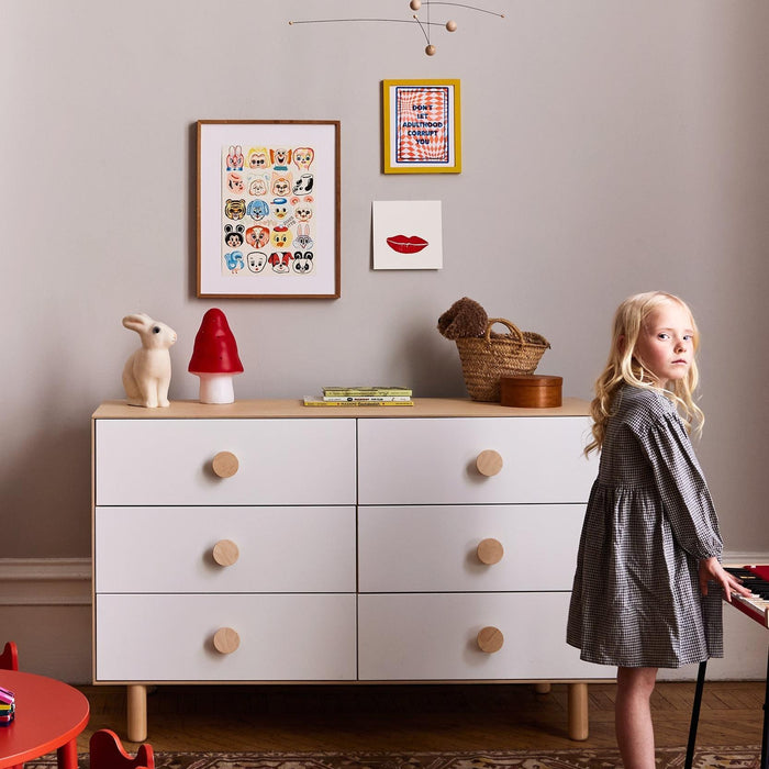 Oeuf Dot 6-Drawer Dresser