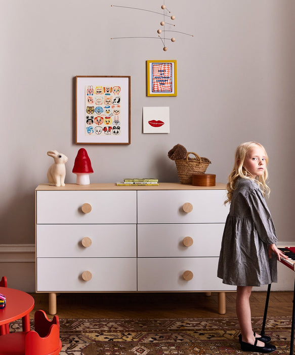 Oeuf Dot 6-Drawer Dresser