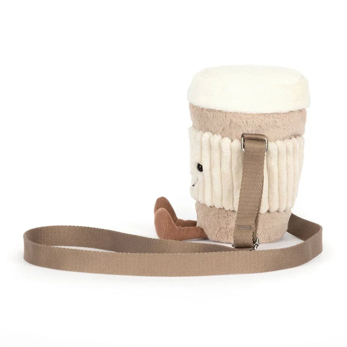 Jellycat Amuseables Perkle Coffee Shoulder Bag