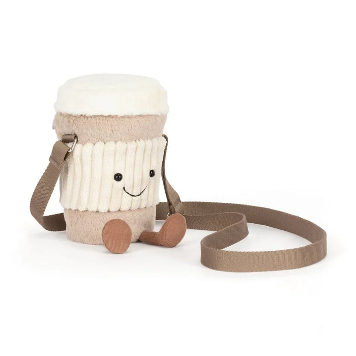 Jellycat Amuseables Perkle Coffee Shoulder Bag