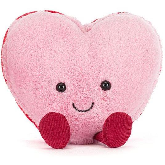 Jellycat Amuseables Colette Pink Heart Macaron