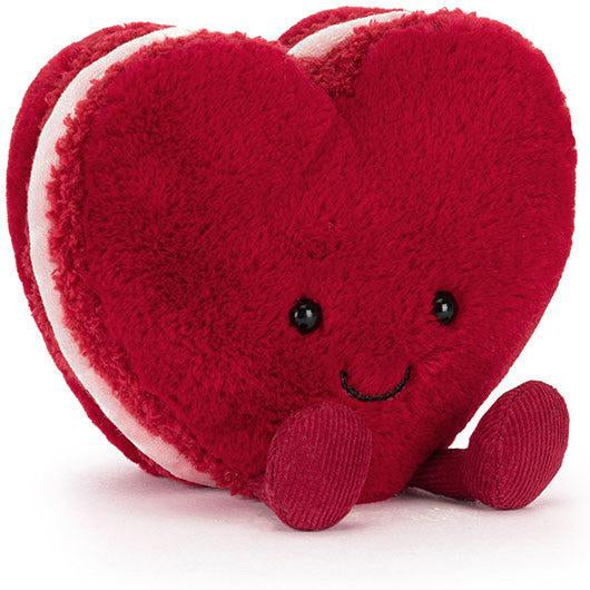 Jellycat Amuseables Arlette Red Heart Macaron