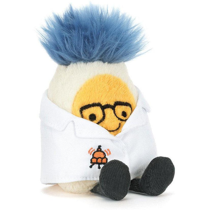 Jellycat Amuseables Boiled Egg Scientist Outfit