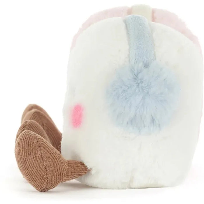Jellycat Amuseables Toastie Pink & White Marshmallows