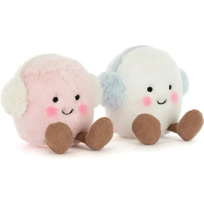 Jellycat Amuseables Toastie Pink & White Marshmallows