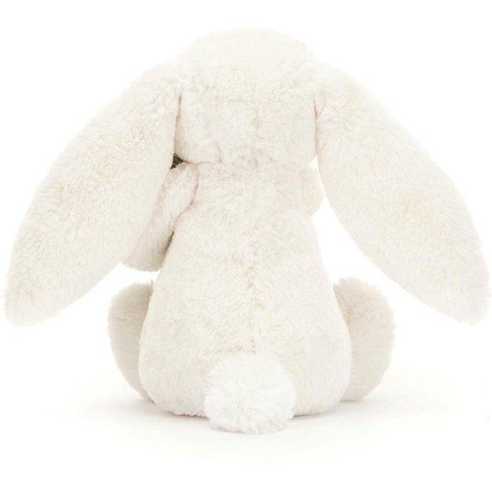 Jellycat Bashful Bunny with Christmas Tree