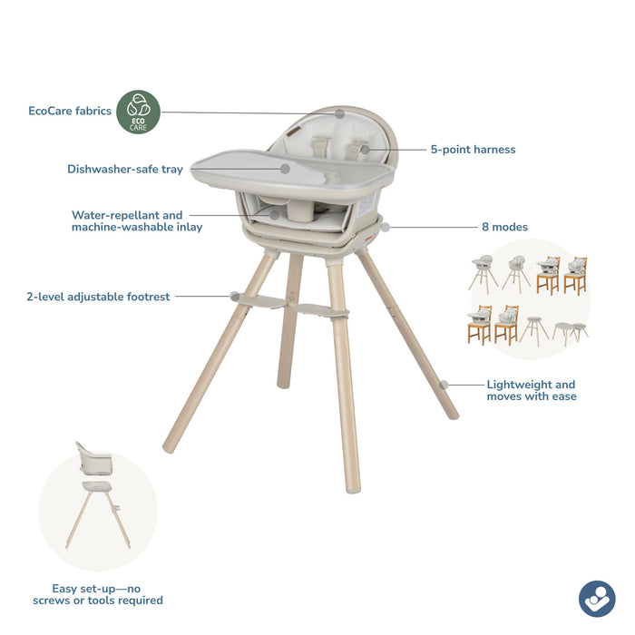 Maxi-Cosi Moa 8-in-1 High Chair