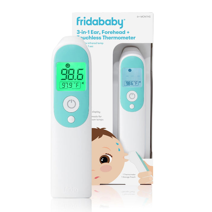 Frida 3-in-1 Ear, Forehead + Touchless Infrared Thermometer