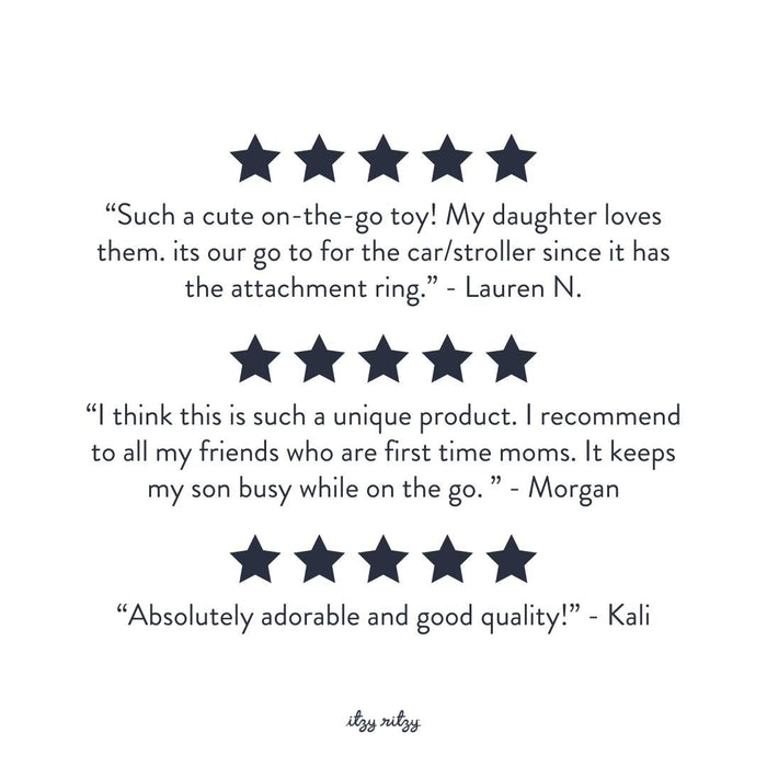 Itzy Ritzy Link & Love Teething Activity Toy | Unicorn