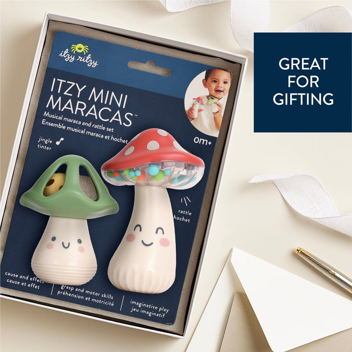 Itzy Ritzy Itzy Mini Maracas Musical Rattle Set