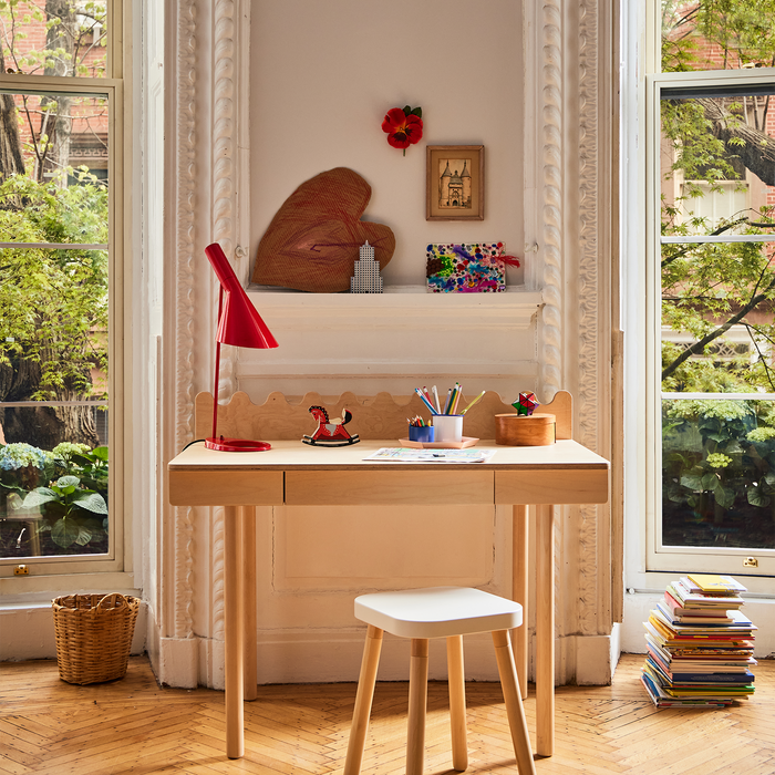 Oeuf Square Stool