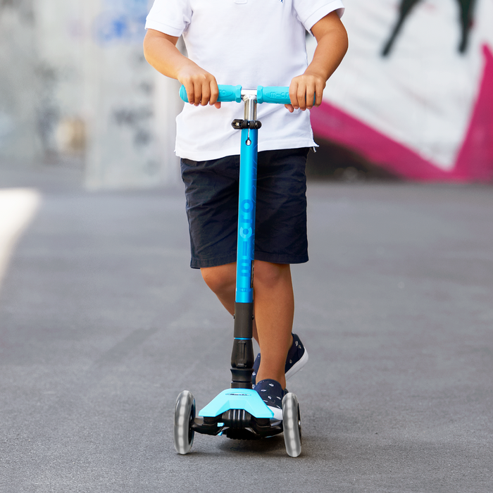 Micro Kickboard Maxi Foldable LED Scooter
