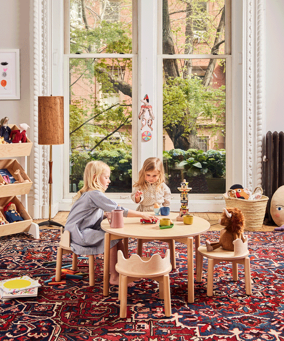 Oeuf Moss Table