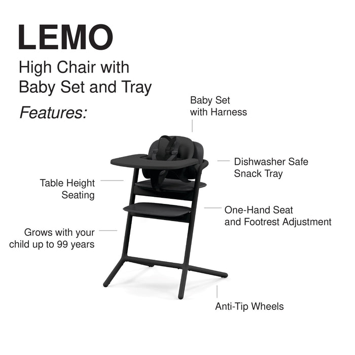 Cybex Lemo 2 High Chair 4-in-1 Set