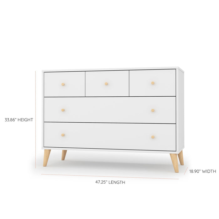 Dadada Austin 5-Drawer Nursery Dresser