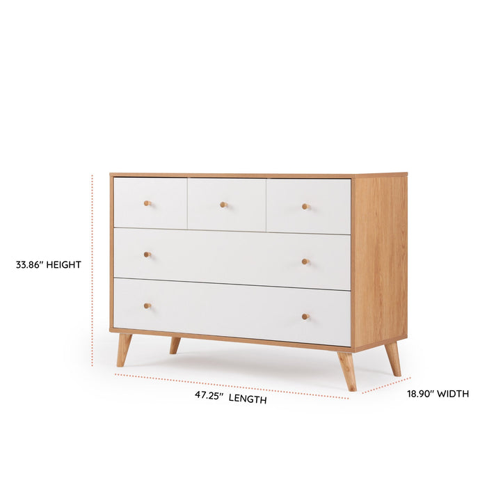 Dadada Austin 5-Drawer Nursery Dresser