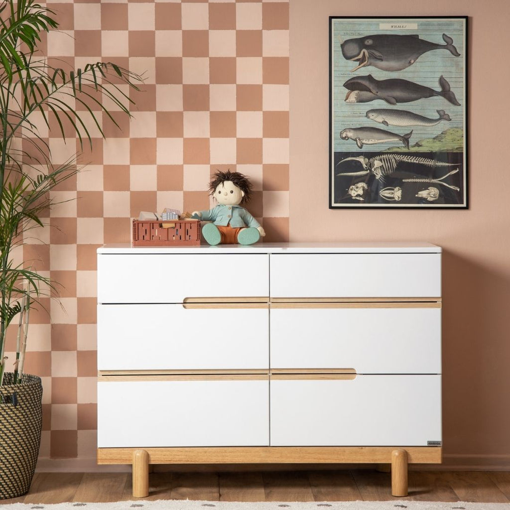 Dadada Bliss 6-Drawer Nursery Dresser Lullaby Baby | Brooklyn Dadada Bliss 6-Drawer Nursery Dresser Lullaby Baby | Brooklyn