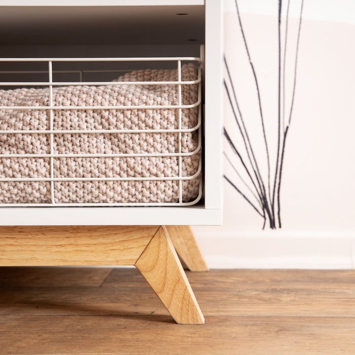 Dadada Central Park 3-Drawer, Two Shelf Nursery Dresser