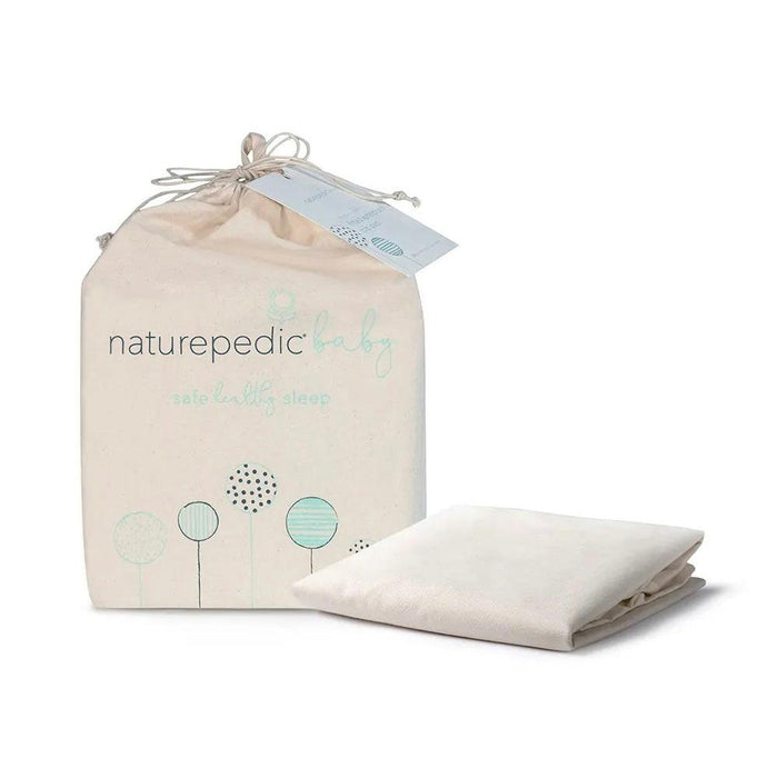 Oeuf Organic Waterproof Crib Mattress Protector Pad