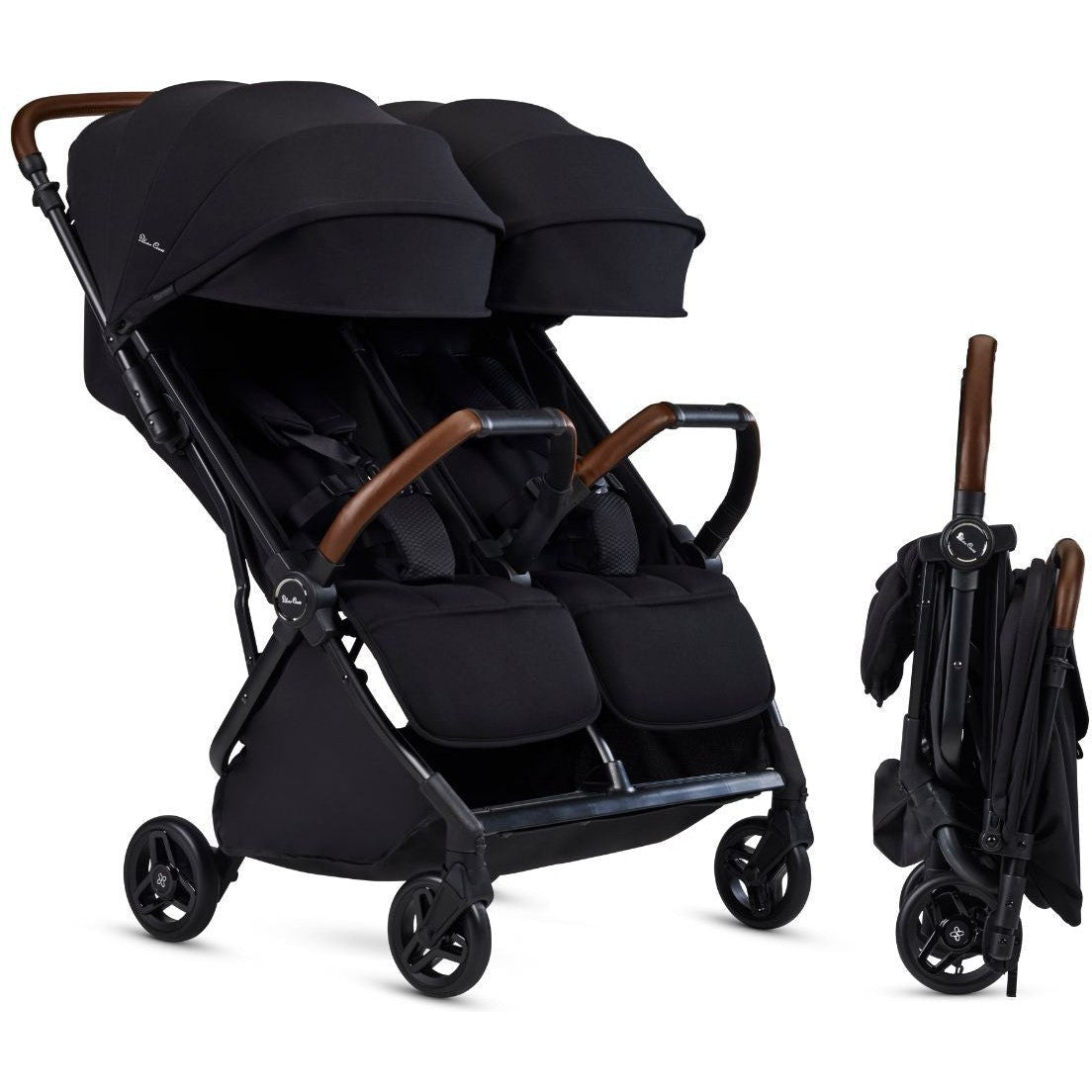 Silver Cross Jet Double Stroller — Lullaby Baby | Brooklyn