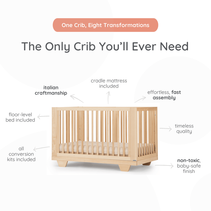 Dadada Spirit 8-in-1 Convertible Crib