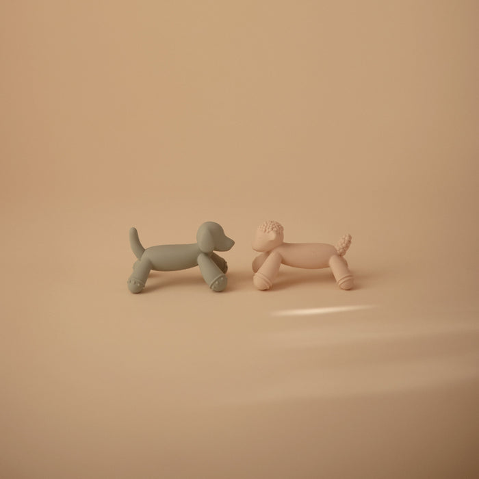 Mushie Dog Figurine Teether