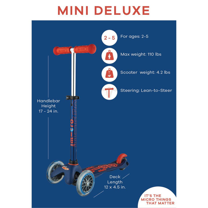 Micro Kickboard Mini Deluxe Scooter