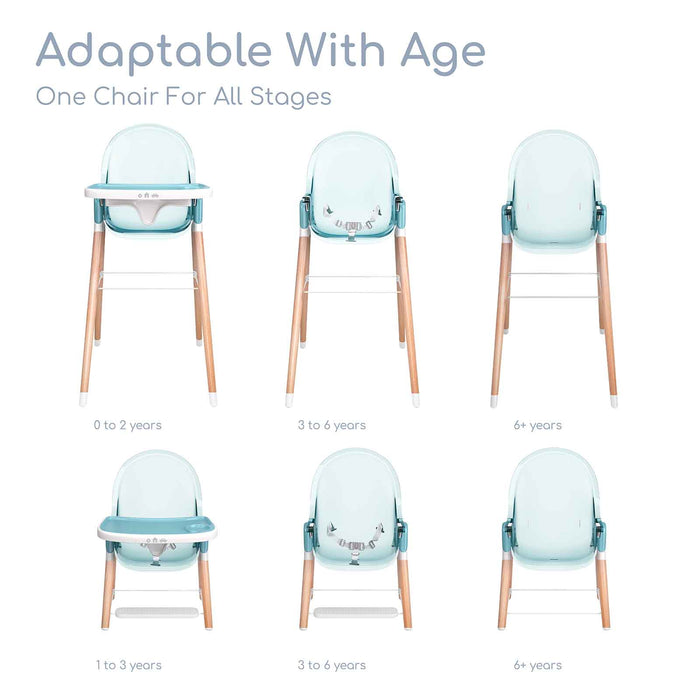 Children of Design 6-in-1 Deluxe High Chair