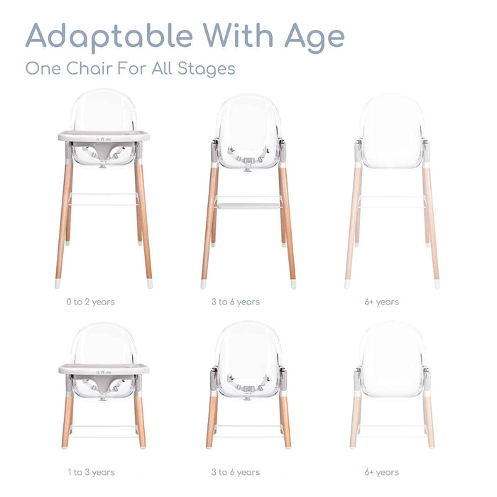 Children of Design 6-in-1 Deluxe High Chair + Cushion