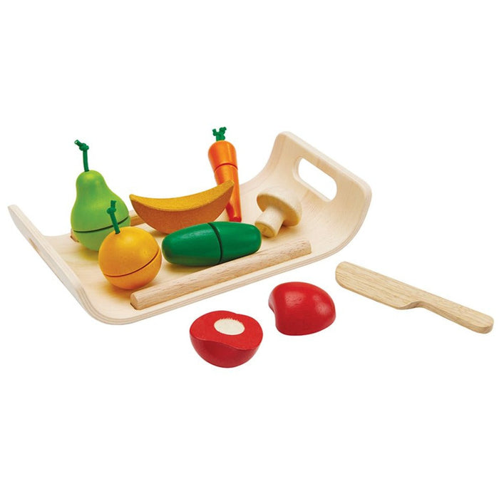 Plan Toys Assorted Fruits & Vegetable