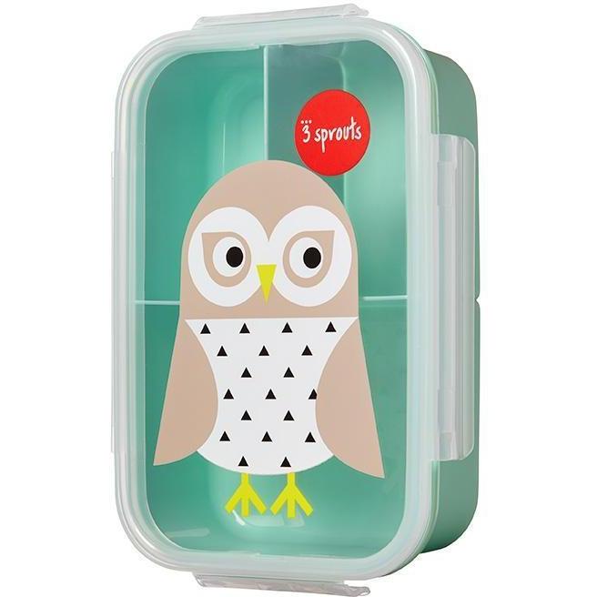 3 Sprouts Owl Bento Box