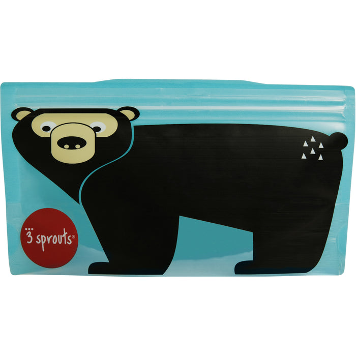 3 Sprouts Bear Snack Bag (2 Pack)