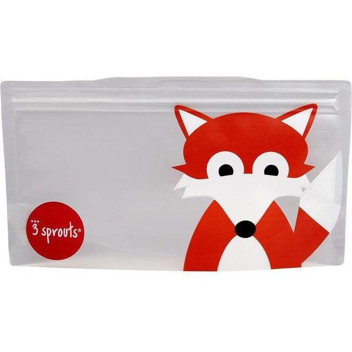 3 Sprouts Fox Snack Bag (2 Pack)