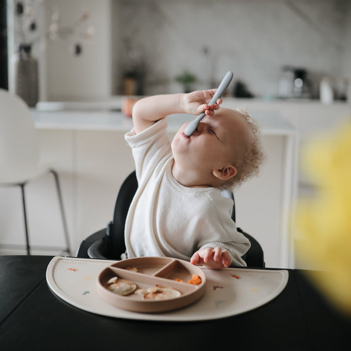 Mushie Silicone Feeding Spoons 2-Pack