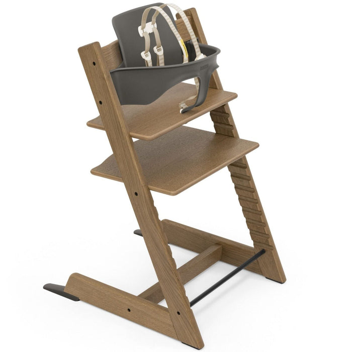 Stokke Tripp Trapp Modern Classic White Beech Wood Kids Chair