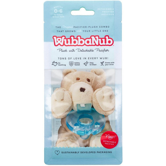 Wubbanub Pacifier Detachable Baby Bear